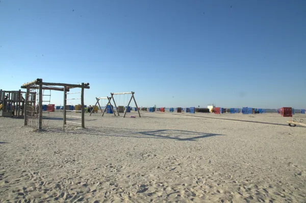 Spielplatz am Strand